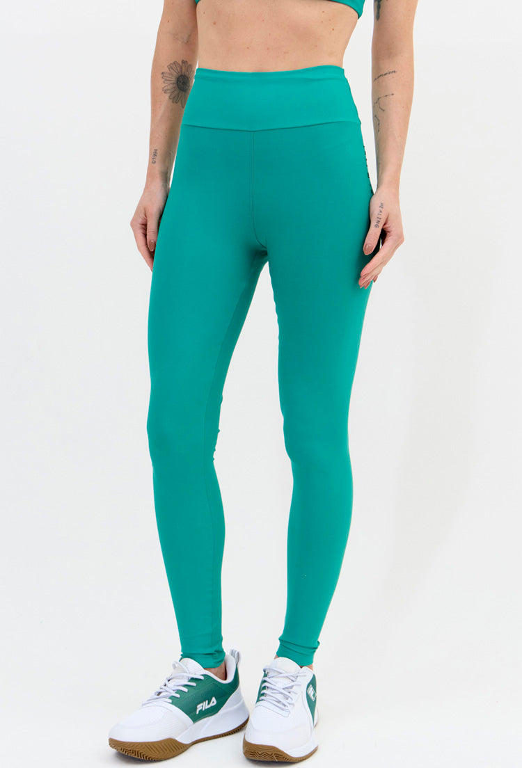Legging lisa verde folha Lance