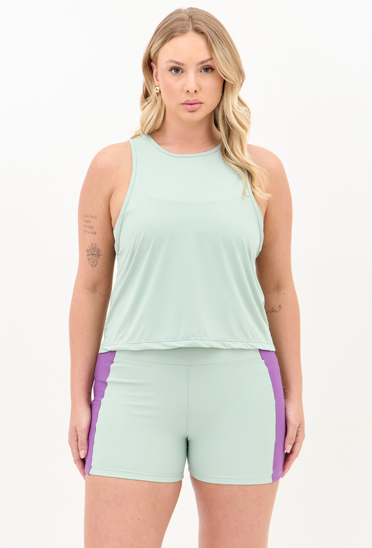 Regata cropped verde vital Alquimia