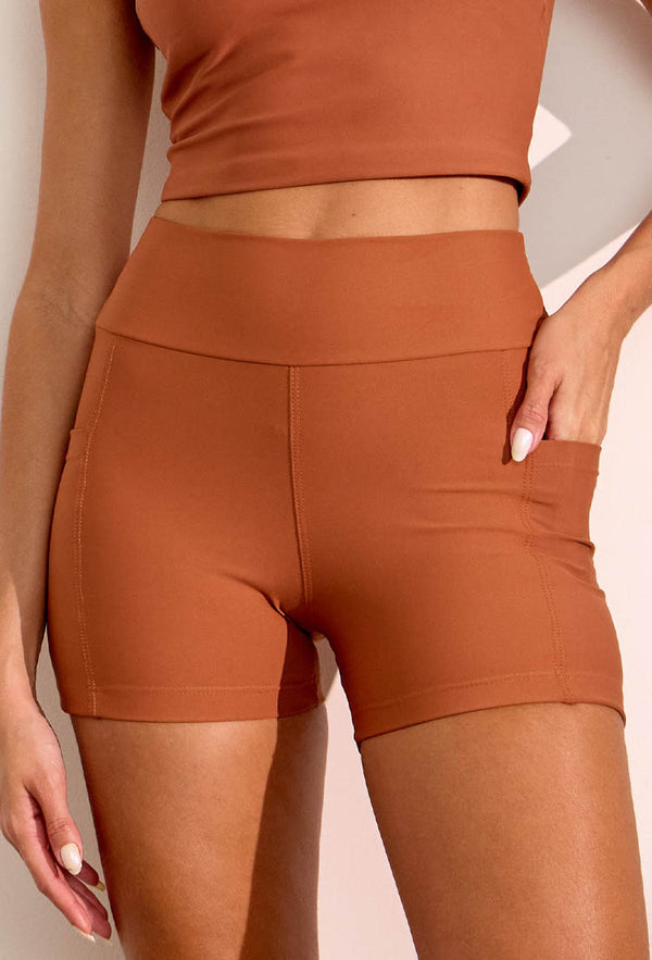 Shorts 2 em 1 com bolsos Gaia