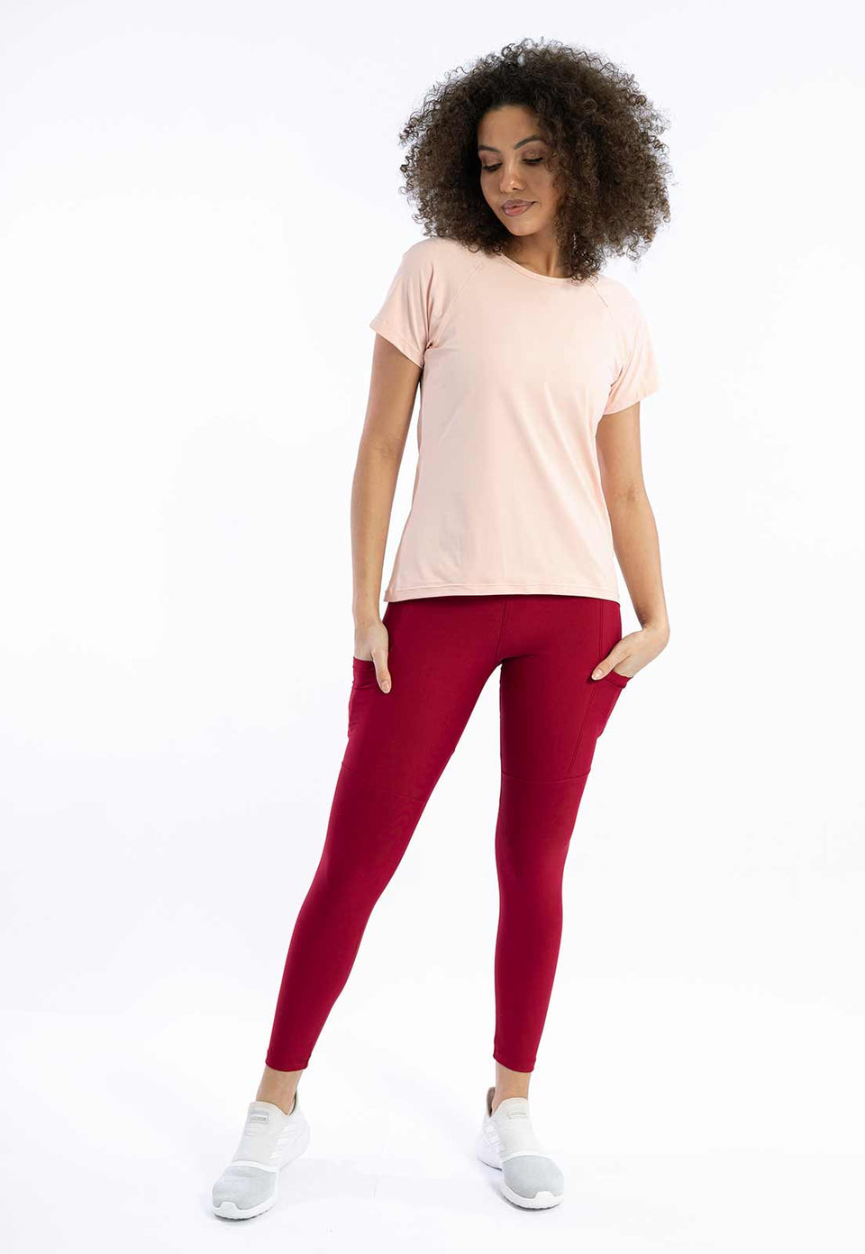 Legging Lisa Valentino com Recortes e Bolsos Essence