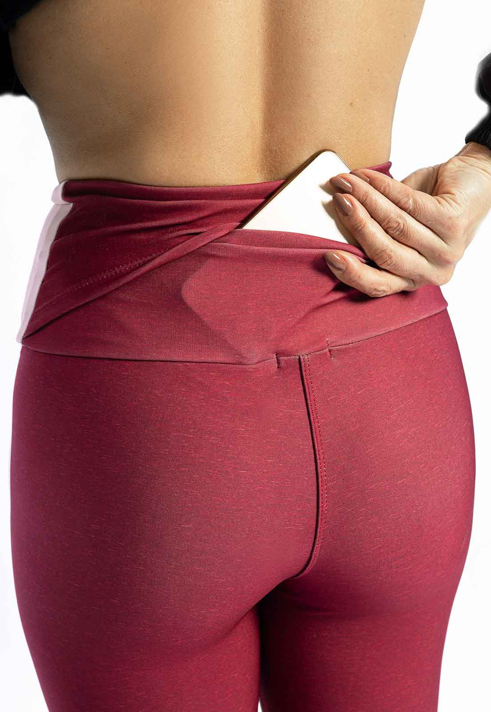Legging faixas e bolso Essence
