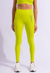 Legging lisa citrine com bolsos Collab Julia Horta