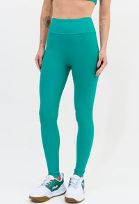 Legging lisa verde folha Lance