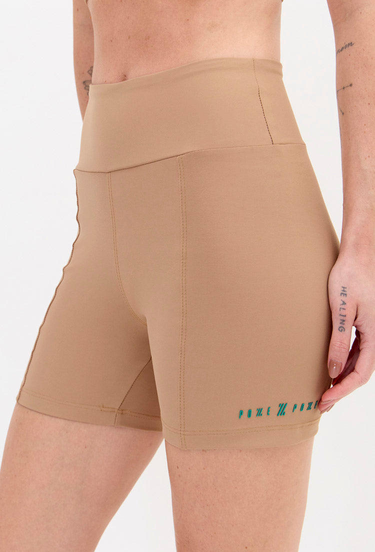 Bermuda lisa amêndoa Lance