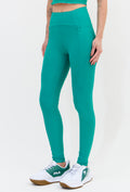 Legging com bolsos lisa verde folha Lance