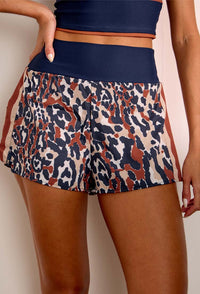 Conjunto Shorts duplo estampado com bolso + Top longo dupla face Gaia