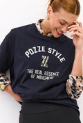 Camiseta lisa com estampa localizada Pure
