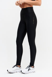 Legging com recorte lisa preto Pulsa