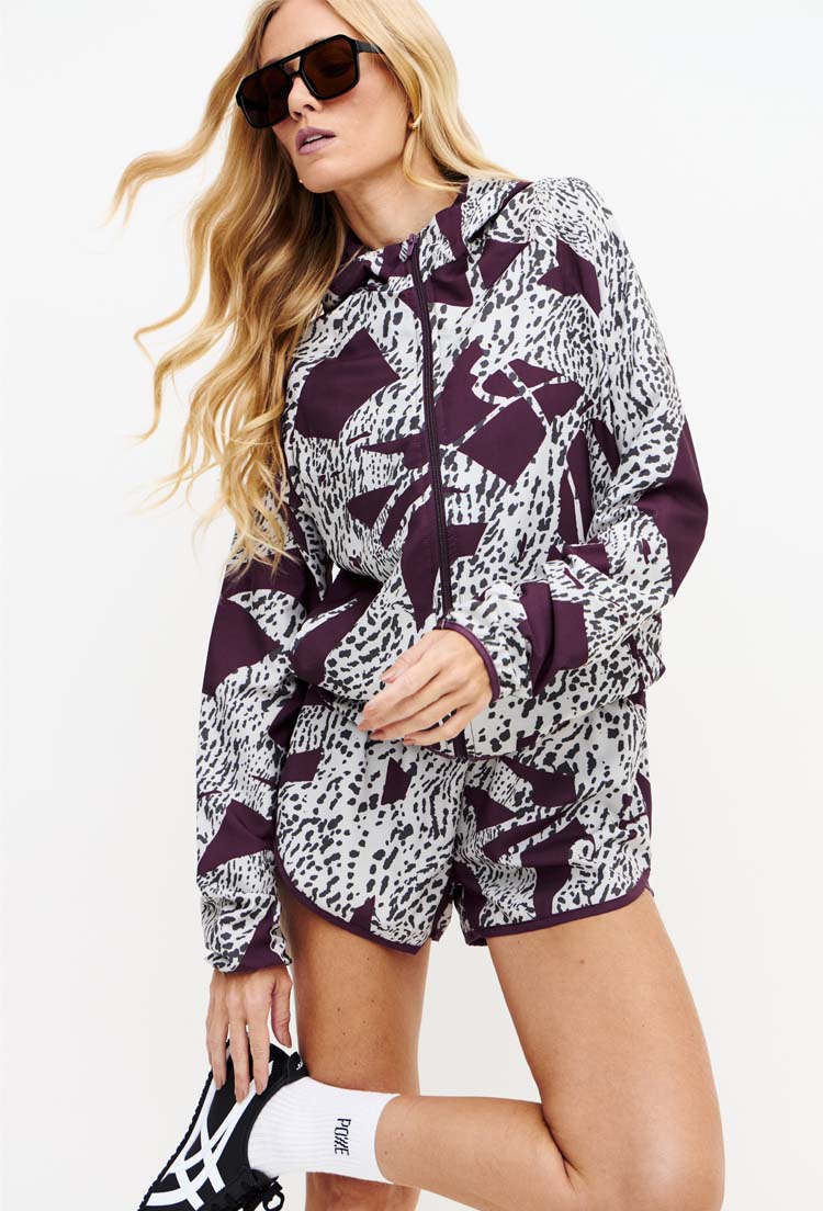 Shorts duplo cherry com bolso estampado Instinto