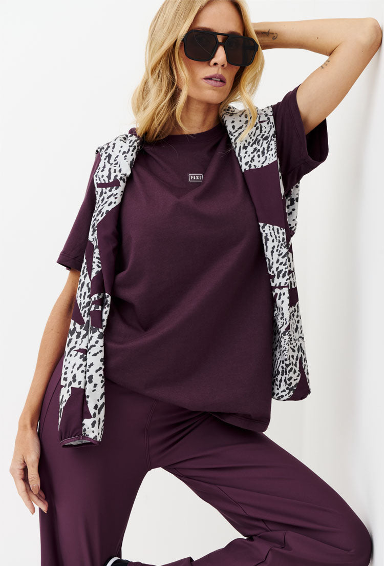 Camiseta lisa cherry Instinto