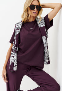 Camiseta lisa cherry Instinto