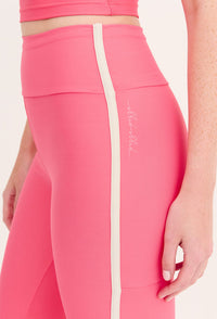 Legging lisa coral com viés lateral Al mare