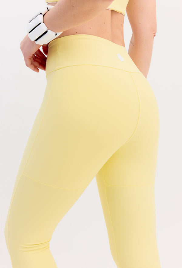 Legging lisa amarelo brisa Aurora