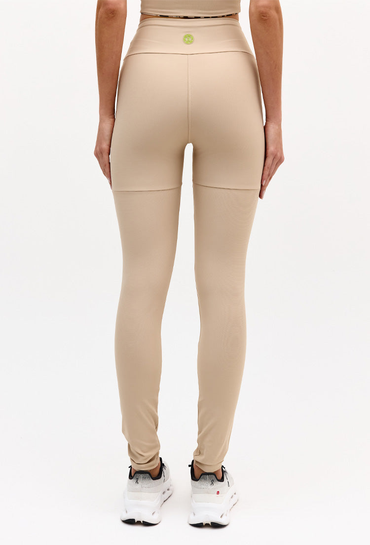 Legging lisa bege árido Pure