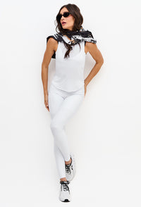 Regata slim branco cristal Pulsa