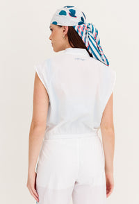 Colete off com bolsos Al mare