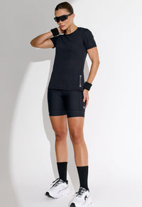 Tshirt running preto Action