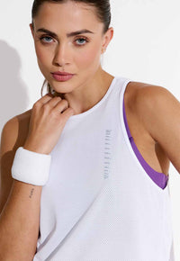 Regata running cropped branco Action