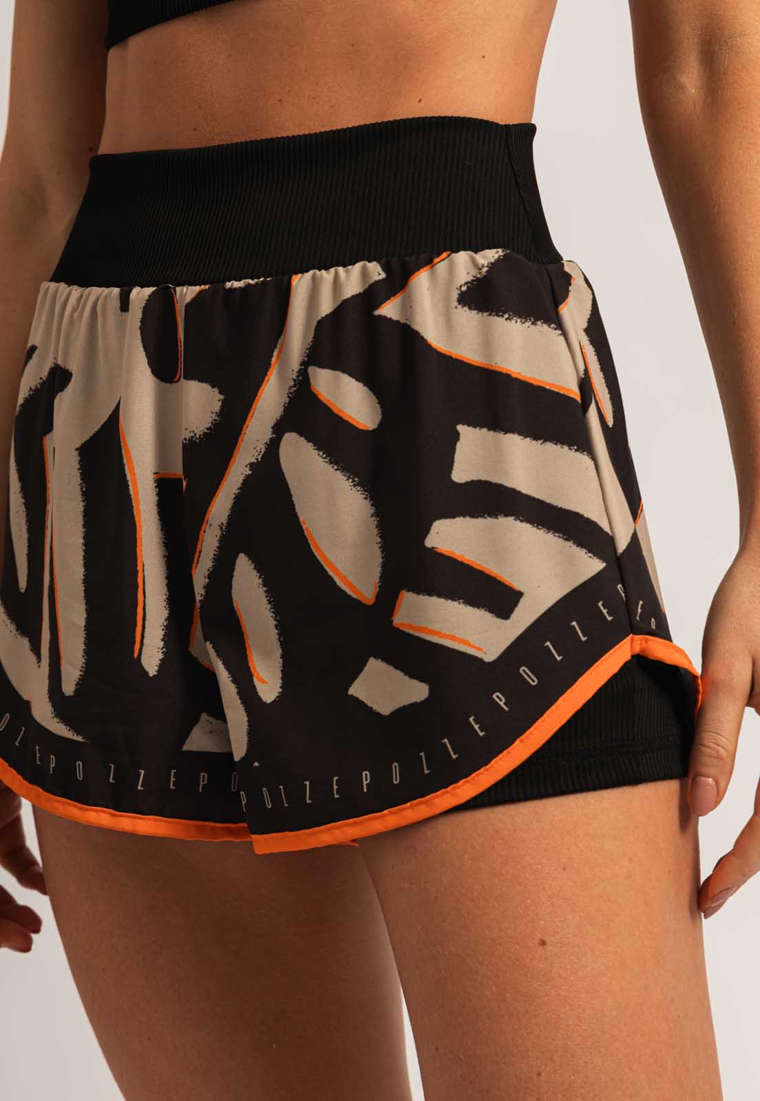 Conjunto Shorts duplo estampado + Top faixa dupla face Magnetic