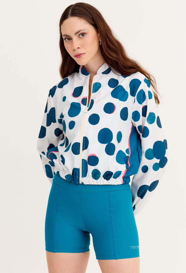 Bermuda lisa azul atlântico Al mare