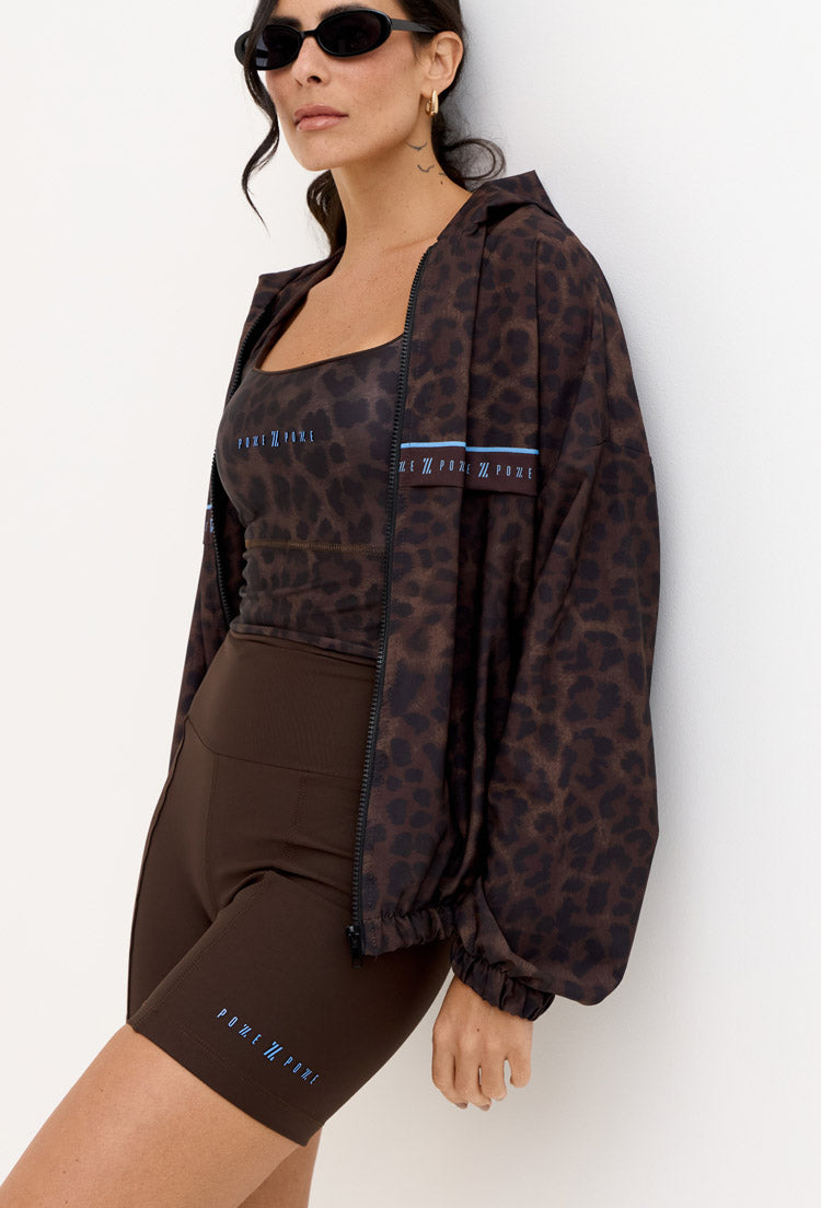 Bermuda lisa marrom café Magna