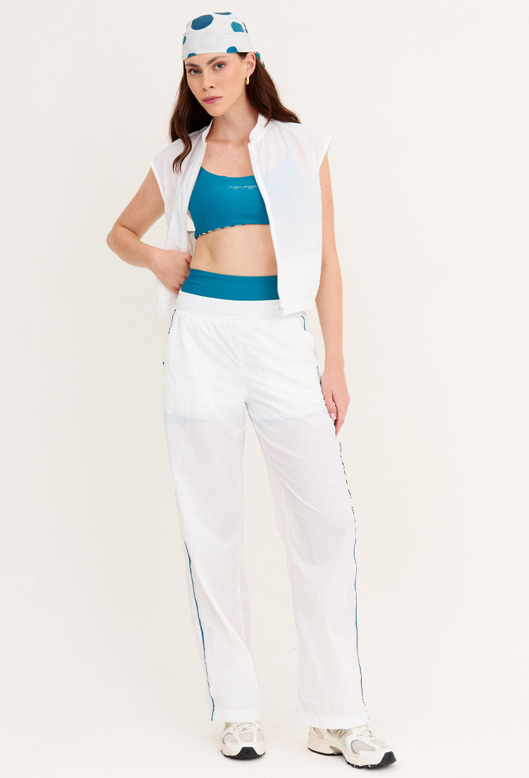 Calça off com bolsos Al mare