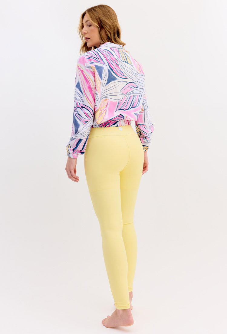 Legging lisa amarelo brisa Aurora