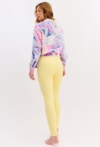 Legging lisa amarelo brisa Aurora