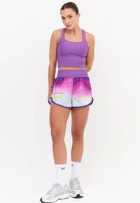 Short duplo estampado com bolso Alquimia