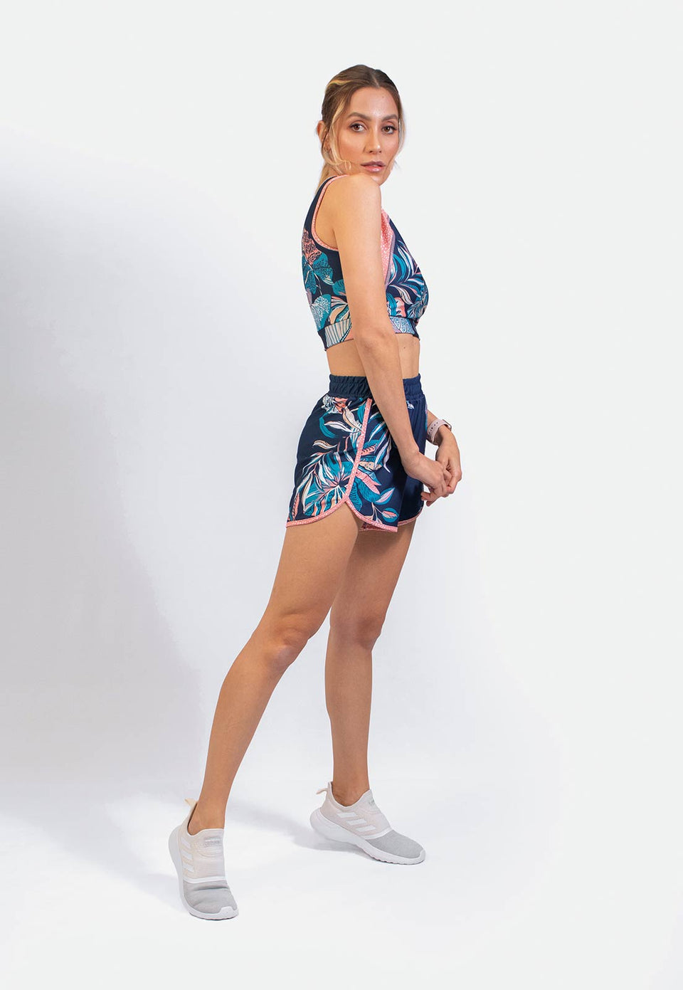 Top Folhas Estampa Botanical Garden