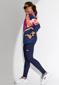 Legging running lisa marinho multibolsos Acqua