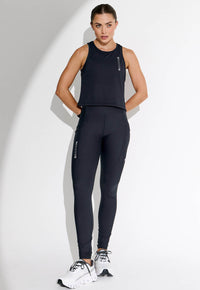 Legging running lisa preta multibolsos Action
