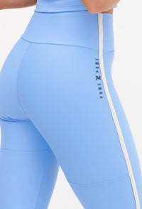 Legging lisa azul fly com viés lateral Magna