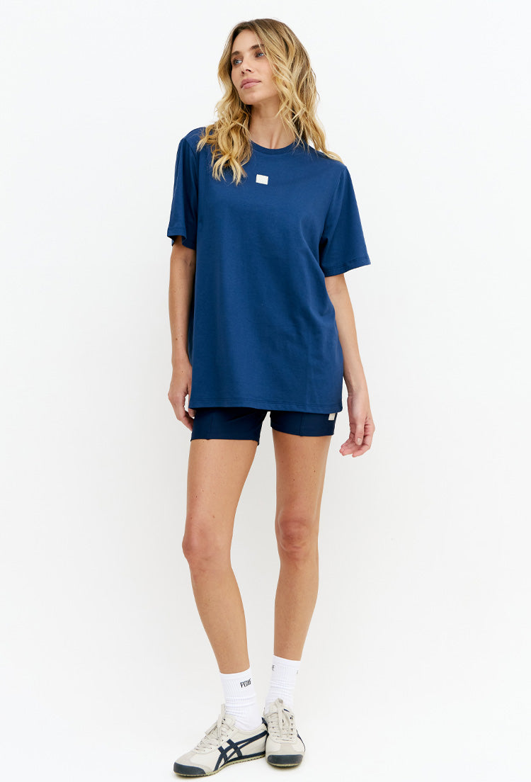 Camiseta lisa marinho Deep