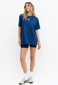Camiseta lisa marinho Deep