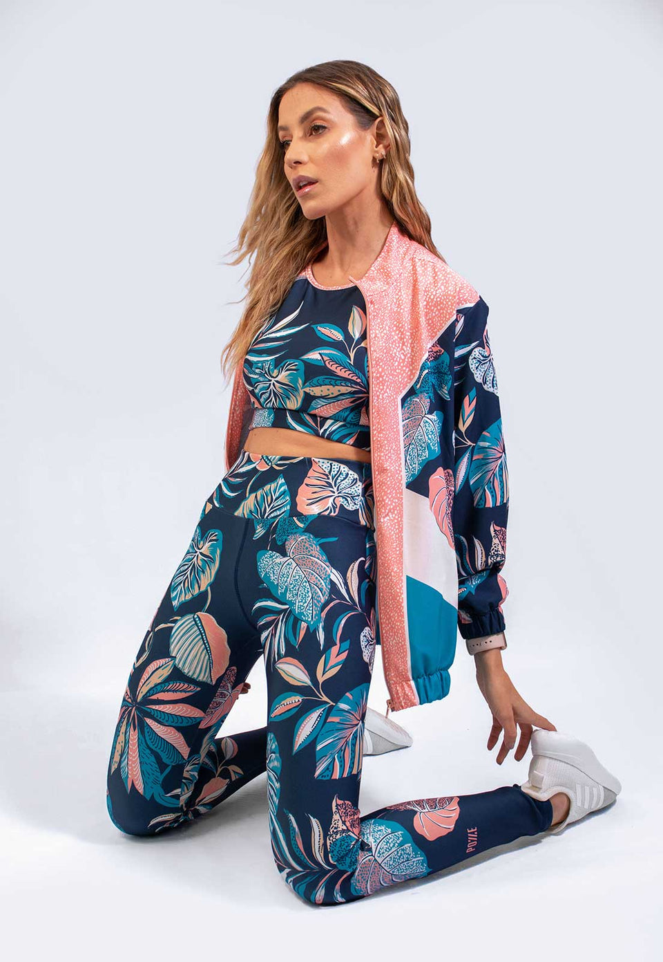 Top Folhas Estampa Botanical Garden