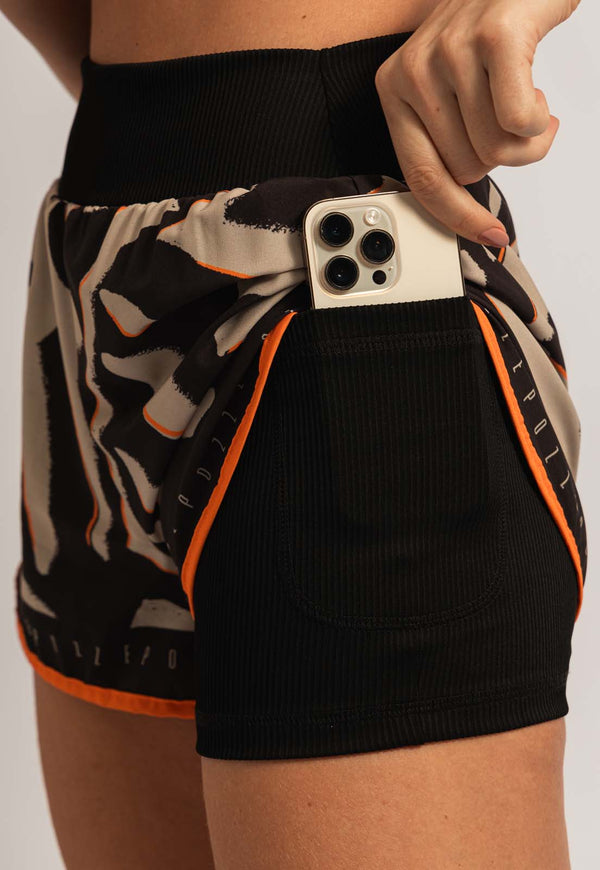 Short duplo estampado Magnetic