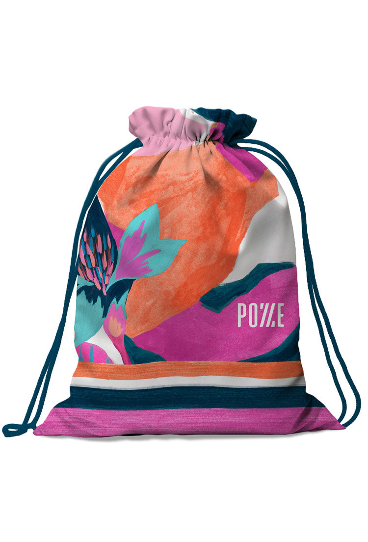 Mochila saquinho estampada Acqua