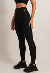 Conjunto Preto Top+Legging Action
