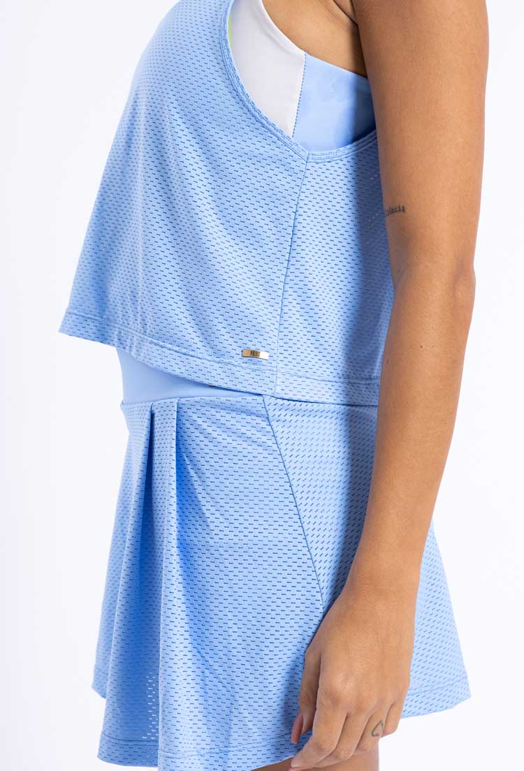 Conjunto Short Saia+Top nadador+Regata Fly Sinergia