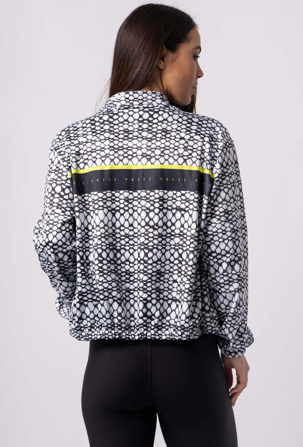 Jaqueta comfy de malha estampa Action