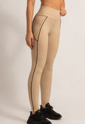 Legging bege árido com vivo Magnetic