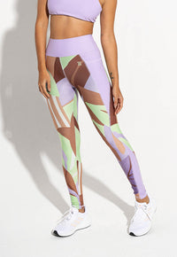 Legging estampada com bolsos Aura
