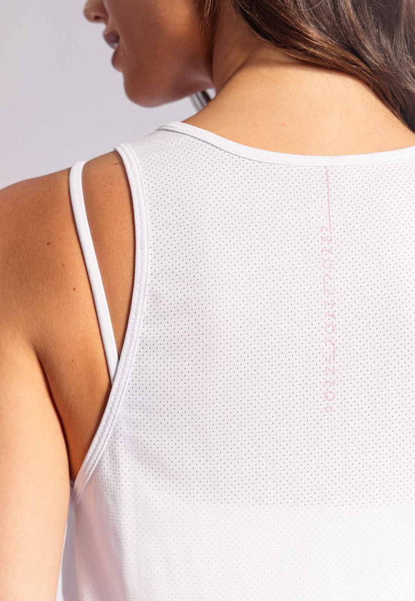 Regata cropped lisa branco cristal Urbane