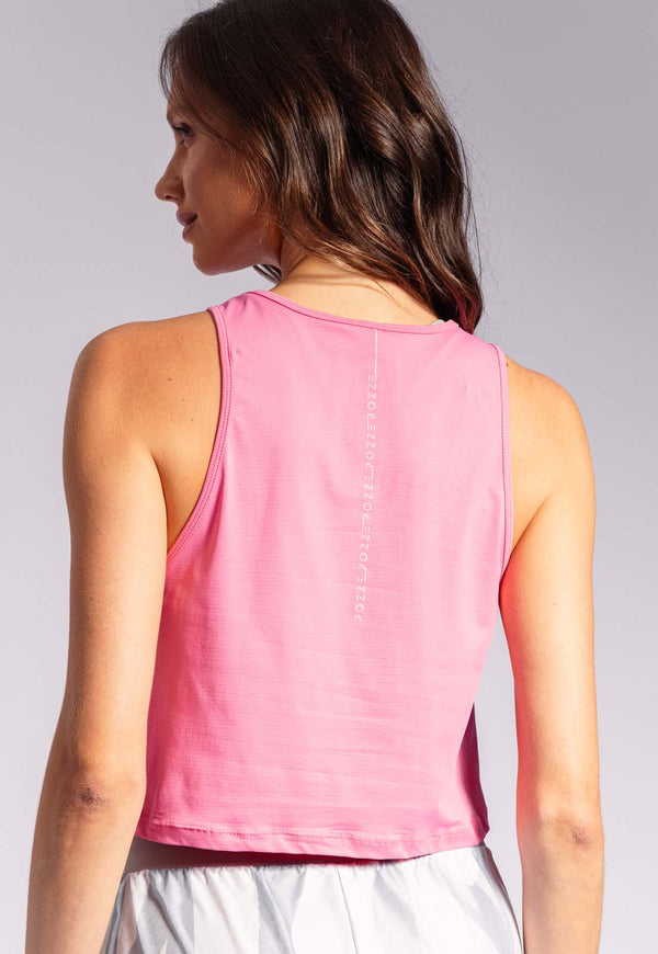 Regata cropped lisa rosa quartzo Urbane