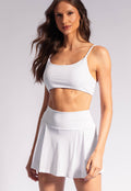 Saia shorts lisa branco cristal Urbane