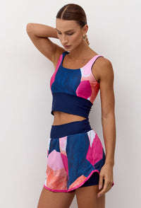 Shorts duplo estampado Acqua